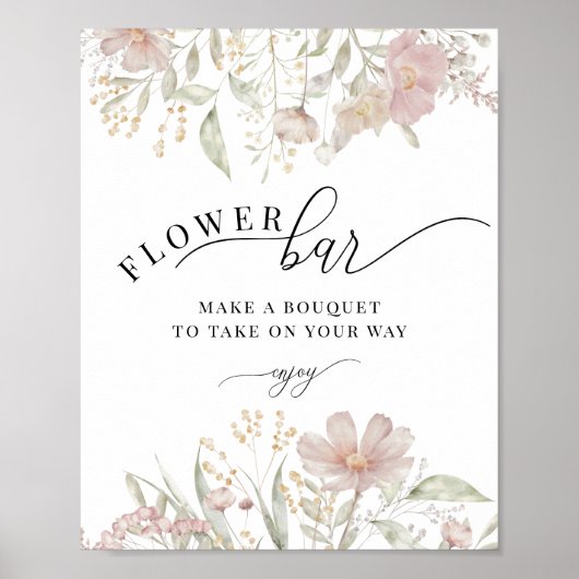 ほこりピンクの花 | ブームバー ポスター (正面)