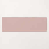 ほこり無地の赤面レトロフォント ヨガマット (裏面(横))