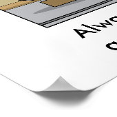 ほこり煙001 ポスター (角)