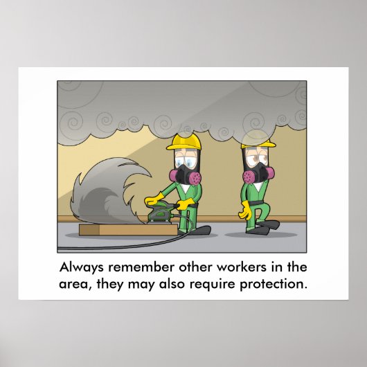 ほこり煙001 ポスター (正面)