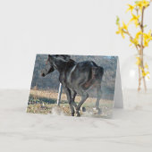 ほこり雲 カード (黄色い花)