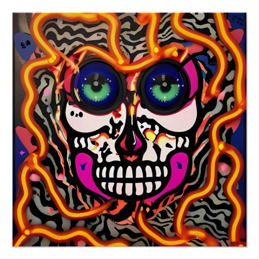 ほころんだ、揚げたての死んだ ポスター (正面)