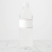 ほこエレガントのバラヴィンテージ縁どフローラ結婚の ペットボトルラベル (裏面)