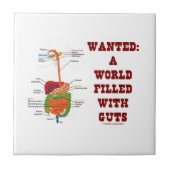 ほしいと思いました内臓(消化系)で満ちていた世界が タイル (正面)