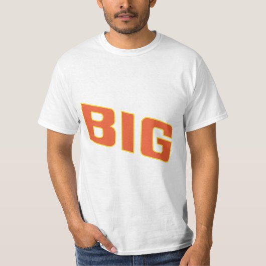 ほしいように大きい…カスタマイズ Tシャツ (正面)