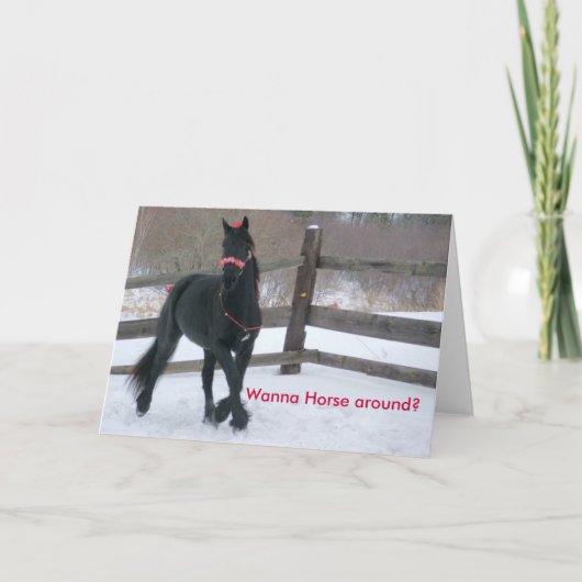 ほしい馬に… -カスタマイズ シーズンカード (正面)