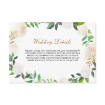 ほっこりゴールドの水彩画の花輪　披露宴の詳細