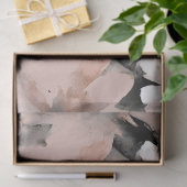 ほっこりピンクのデイジーフラワーデコパージュ 薄葉紙 (ギフト)