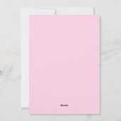 ほっこりフォト 新生児女の子の誕生お知らせカード シーズンカード (裏面)