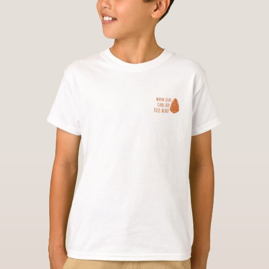 ほっこり秋の雰囲気 Tシャツ (正面)