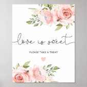 ほっこり花の愛は甘い ポスター (正面)