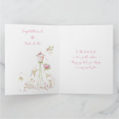 ほっこり花嫁のブライダルシャワー Bloom Bride to Be カード (内部)