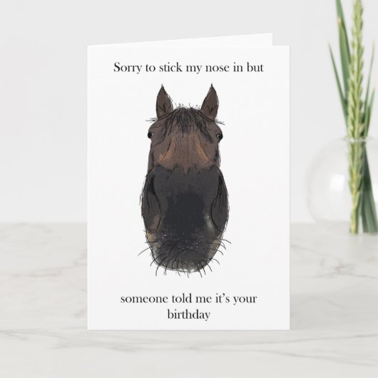 ほっぺの誕生日 カード (正面)