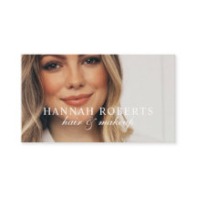 ほっぺピンクのスクリプトソーシャルQRコード写真ヘアメイク