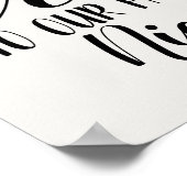 ほてりと花開く植物のウェルカムウェディング ポスター (角)