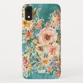 ほとばしりの酒の花柄 Case-Mate iPhoneケース (裏面)