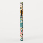 ほとばしりの酒の花柄 Case-Mate iPhoneケース (裏面/右)