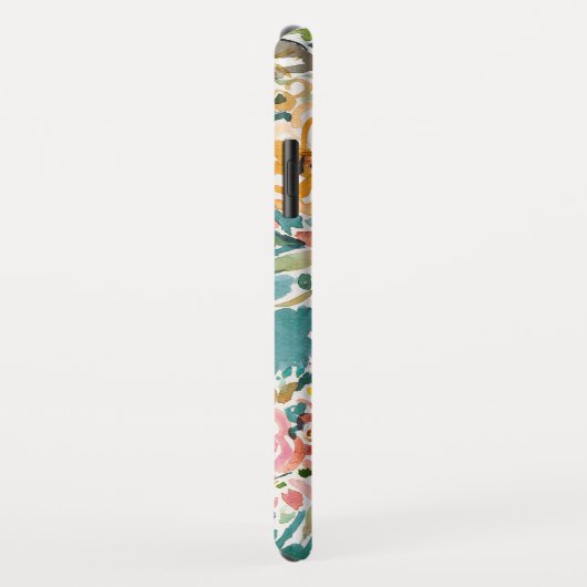 ほとばしりの酒の花柄 Case-Mate iPhoneケース (裏面/右)