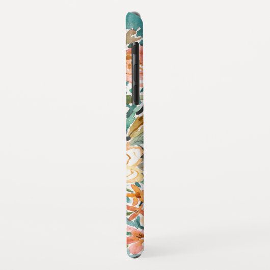 ほとばしりの酒の花柄 Case-Mate iPhoneケース (裏面/左)