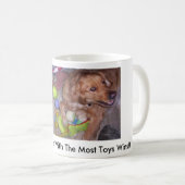 ほとんどのおもちゃによって死ぬ彼は勝ちます!! コーヒーマグカップ (正面右)