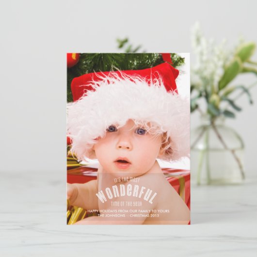 ほとんどのすばらしい時間の全ページの写真カード シーズンカード (スタンド正面)