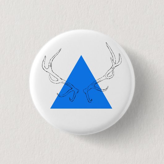 ほとんどのヒップスター 缶バッジ (正面)