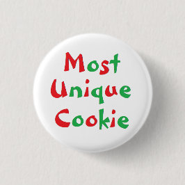 "ほとんどのユニークなクッキー"賞Pin 缶バッジ