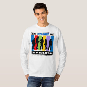 ほとんどの不能は見えないです-人のLSのワイシャツ Tシャツ