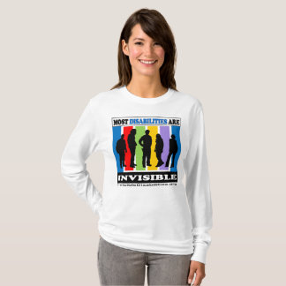 ほとんどの不能は見えないです- LSのワイシャツ Tシャツ