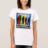 ほとんどの不能は見えないです- Tシャツ (正面)