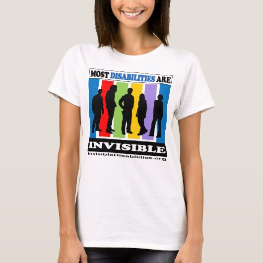 ほとんどの不能は見えないです- Tシャツ (正面)