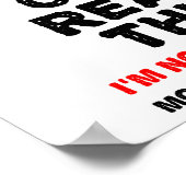 ほとんどの人がポスタ読ープおもしろいできる ポスター (角)