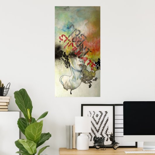 ほとんどの人は刺激しない ポスター (ホームオフィス)