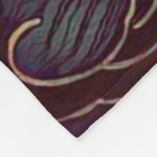 ほとんどの人気があるで中国のな金ゴールド皇帝のドラゴンの暗闇の芸術 フリースブランケット (角)