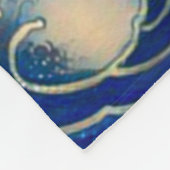 ほとんどの人気があるな古代中国のなドラゴンスクロール芸術 フリースブランケット (角)