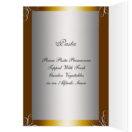 ほとんどの人気があるディナーパーティーメニュー (内側 (左))