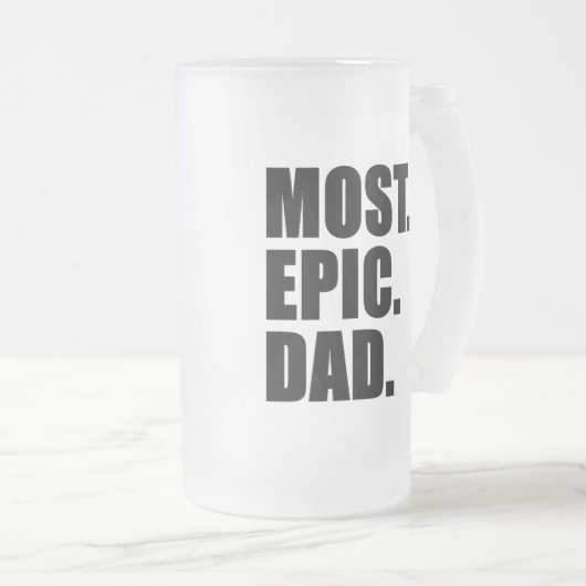 ほとんどの叙事詩のパパのビールのジョッキ フロストグラスビールジョッキ (正面右)
