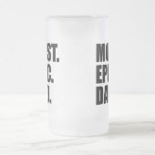 ほとんどの叙事詩のパパのビールのジョッキ フロストグラスビールジョッキ (中央)