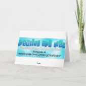 ほとんどの州のバースデー・カードで法的21 カード (裏面)