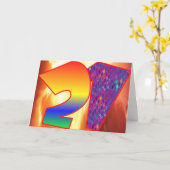 ほとんどの州のバースデー・カードで法的21 カード (黄色い花)