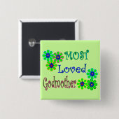 "ほとんどの愛された教母"のギフト 缶バッジ (正面&裏面)