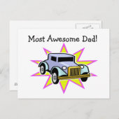 ほとんどの素晴らしいパパ! -郵便はがき ポストカード (正面/裏面)