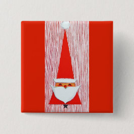ほとんどの美しいヴィンテージのクリスマスサンタ 缶バッジ