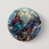 ほとんどの聖三位一体ボタン 缶バッジ (正面)