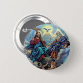 ほとんどの聖三位一体ボタン 缶バッジ (正面&裏面)