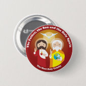 ほとんどの聖三位一体 缶バッジ (正面&裏面)