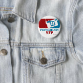 ほとんどの貴重なカメラマン 缶バッジ (インサイチュ)