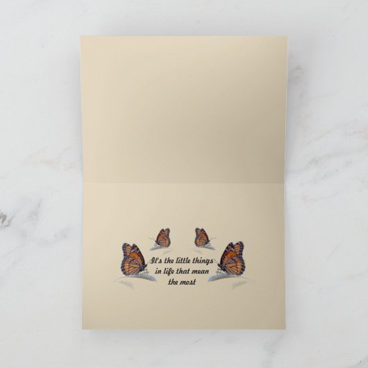 ほとんどを意味する生命ののは小さい事です カード (内部)