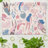 ほとんど人魚 キッチンタオル (折り畳み)