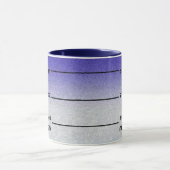 ほとんど今コーヒー計量カップの青を話すことができます マグカップ (中央)